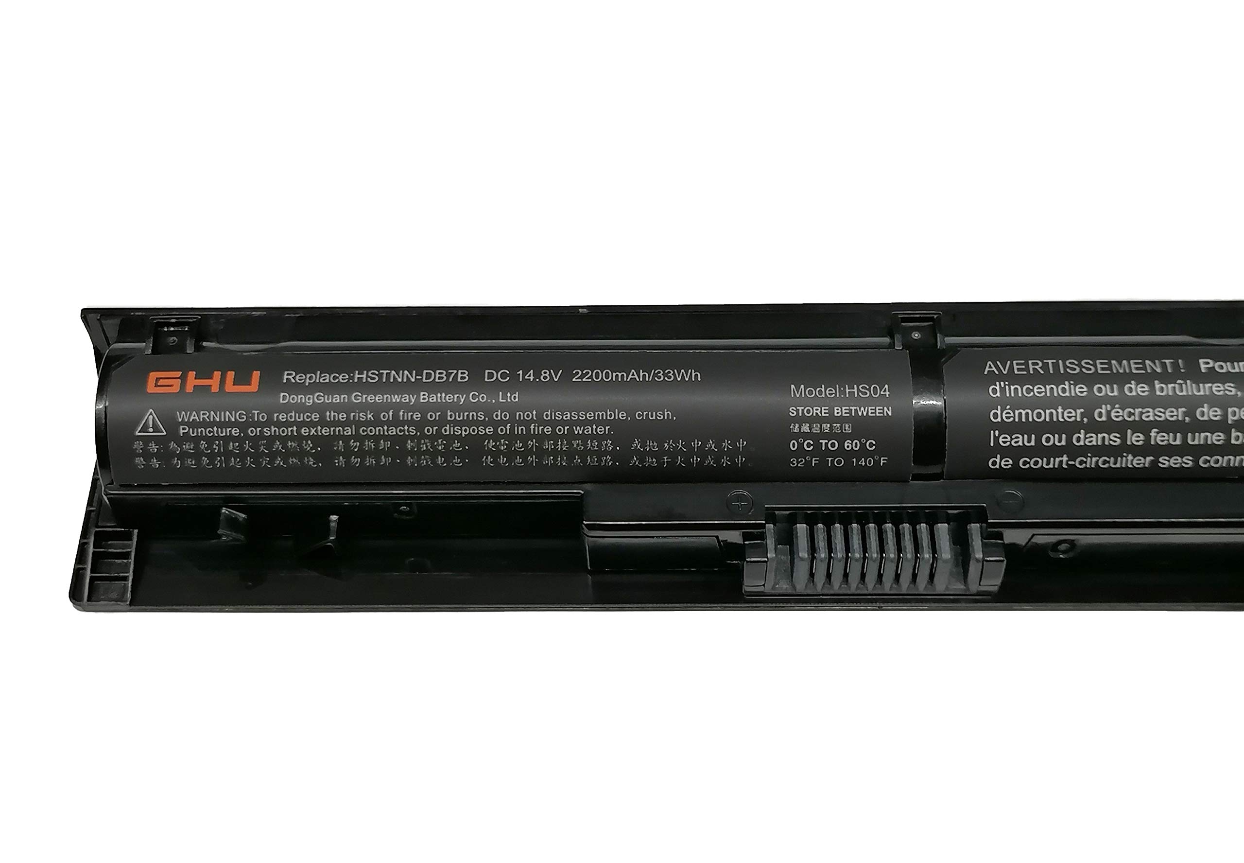 GHU New 33 Wh 2200 mAh Battery for RI04 RI06XL 805294-001 Battery 805047-851 R104 14.8V Fit HSTNN-DB7B HSTNN-PB6Q HSTNN-Q94C HSTNN-Q95C Compatible with HP Probook 450 455 470 G3 - Image 3