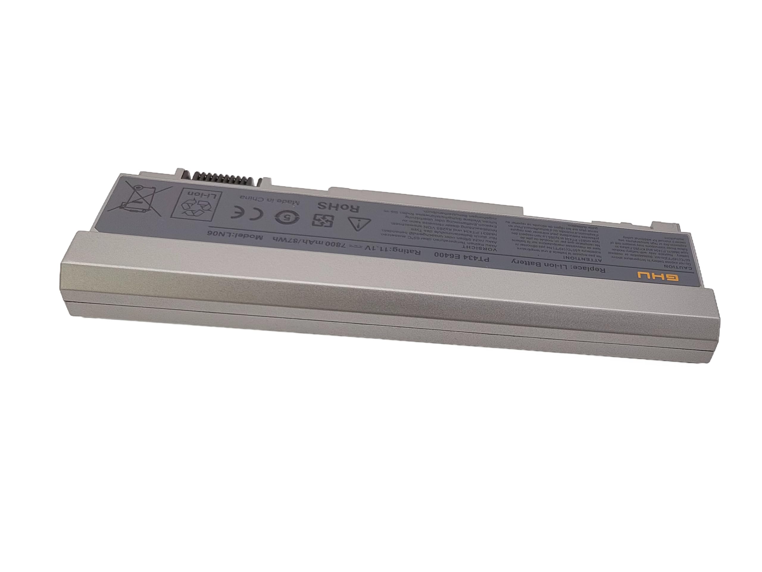 GHU New Battery 87 WHR Compatible for Dell Latitude Laptop KY265 KY266 KY268 PY434 4M529 KY477 4N369 for E6400 E6410 E6510 E6500 312-0748 312-0749 w0x4f w1193 ky265 ky477 4m529 4n369 fu268 - Image 6